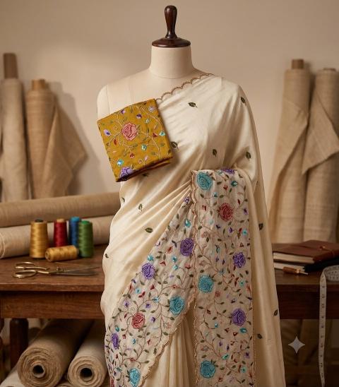 Svara vt~014 silk saree surat shopping online
